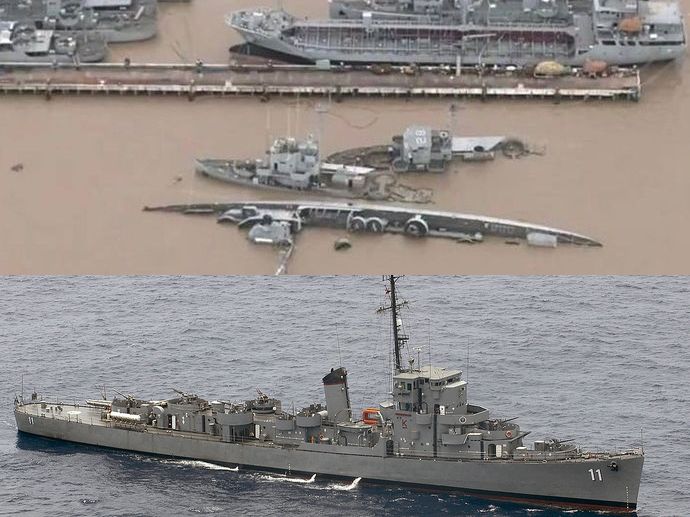 護衛艦「はつひ」が台風で沈没…フィリピン海軍が発表！