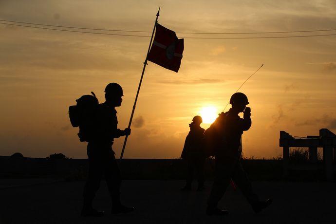 宮古島で陸自防災訓練に抗議した団体、「恫喝された」と駐屯地トップ厳正捜査求め署名運動！