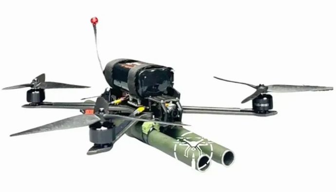 ついにドローンにショットガンが搭載される…敵ドローンを空対空で直接撃墜！