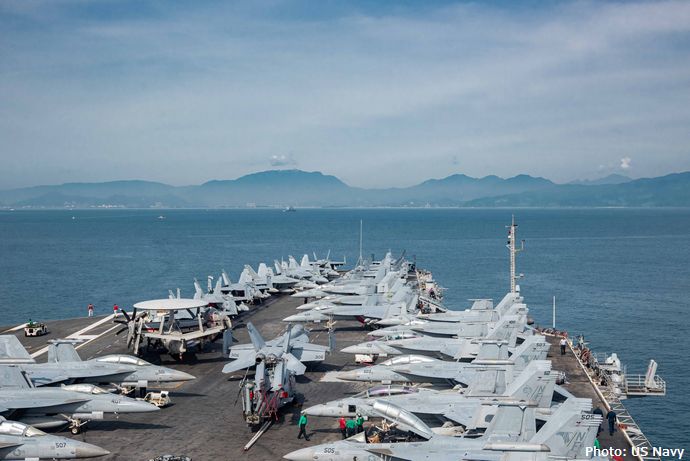 「いずも」に「ロナルド・レーガン」、日米艦が相次ぎベトナムに寄港…結束アピール、中国けん制が狙いか！