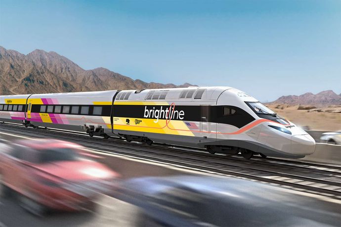 バイデン米政権、ロスとラスベガス結ぶ高速鉄道整備に約1兆円を投資…約350キロを時間10分で結ぶ！