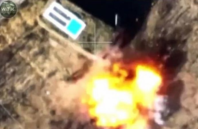 「トイレ中だから」…ウクライナ軍ドローンが用を足していたロシア兵に爆弾投下！