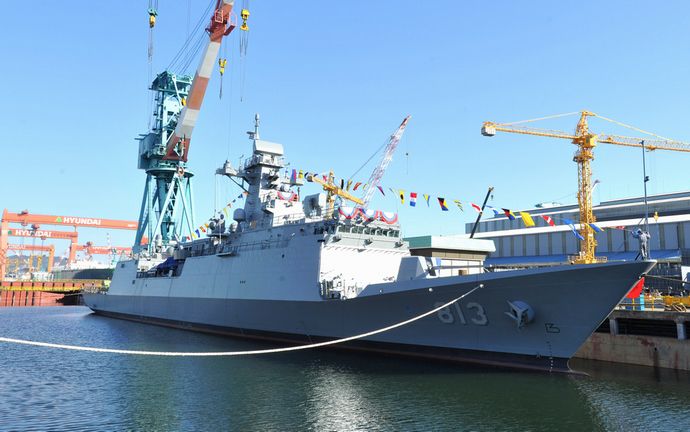 韓国海軍が兵力減に備え、幹部だけ乗艦させ艦艇の試験航行！