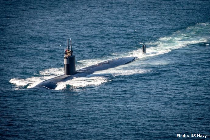 ロサンゼルス級攻撃型潜水艦「サンタフェ」が太平洋での戦略パトロール任務へ向け出港！