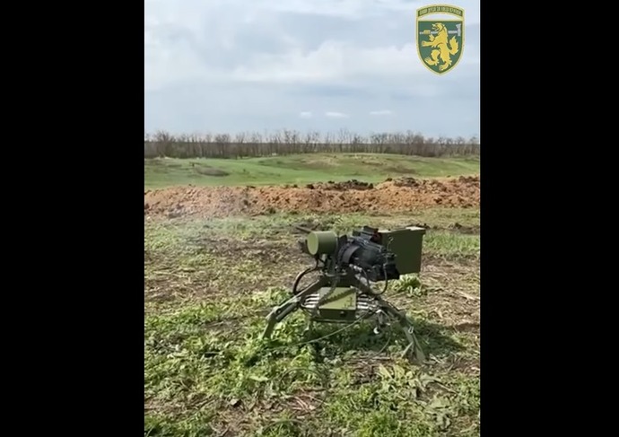 ウクライナ軍に無人機銃が投入される模様…遠隔でオペレーターが操作