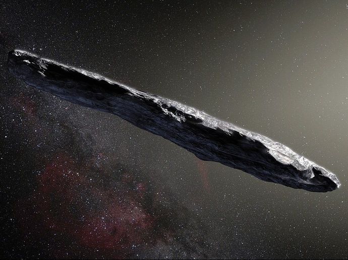 「UFOは母船から放出の探査機か」米国防総省が見解…太陽系外から飛来した葉巻型天体オウムアムアは母船なのか！