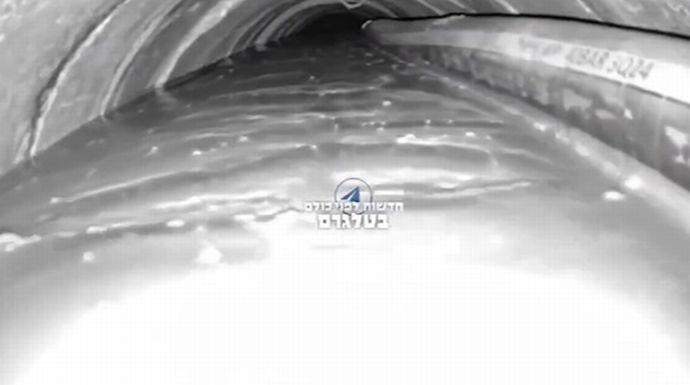 イスラエル軍、ハマス戦闘員150人籠るトンネルにセメントを流し込む！