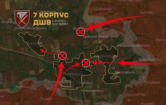 ウクライナ東部要所ポクロウシクをロシア軍が包囲か、民間人約千人が避難できず！