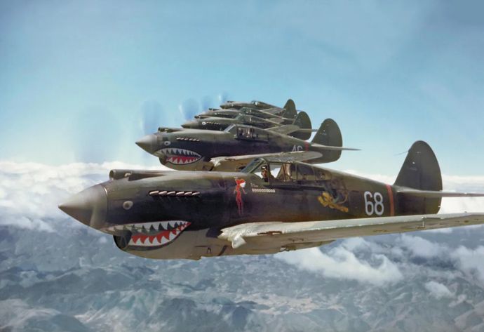 中国、日中戦争で戦った米義勇軍「フライング・タイガース」隊員の遺族を戦勝節行事に招待！