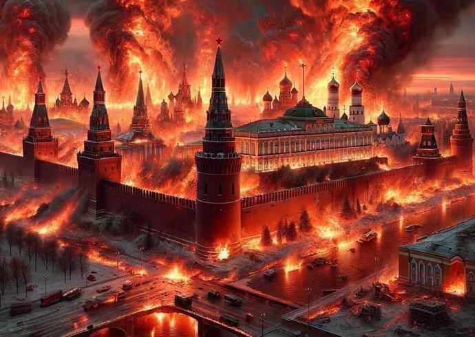 ロシア首都モスクワに過去1年で最大規模のドローン攻撃、当局が約250機を撃墜と発表！