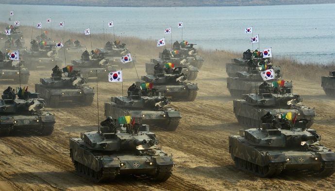 韓国軍制服組トップ「北が挑発すれば敵の攻撃の原点を打撃するなど無残に懲らしめる」！