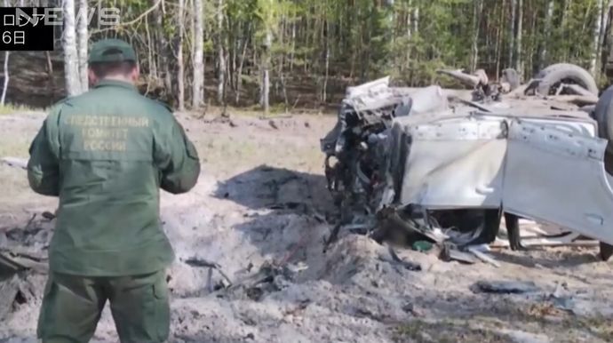 侵攻支持作家の車爆発で、拘束の容疑者がウクライナ特務機関の指示を受け爆発物を仕掛けたと自供…ロシア当局発表