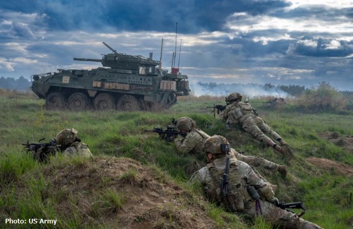 NATO演習「セイバーストライク24」米陸軍第2騎兵連隊が戦闘武器訓練を実施！