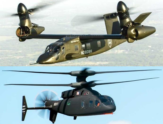 「V-280vsSB-1」新時代を担う次世代ヘリコプターの戦い…米陸軍UH-60後継機！