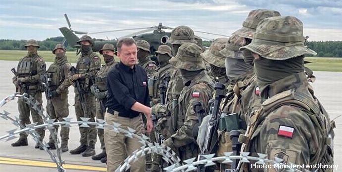 ポーランド、隣国ベラルーシとの国境に約1万人の兵士を増派…ワグネル部隊を警戒！