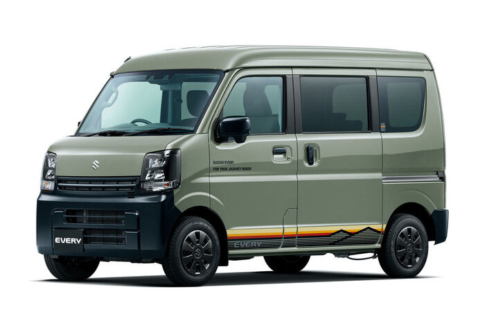 趣味やレジャーをもっと楽しく「スズキ・エブリイ」の特別仕様車Jリミテッド発売！