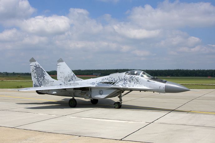 スロバキア政府、ウクライナに旧ソ連製Mig-29戦闘機の供与を検討…使用していない10機！