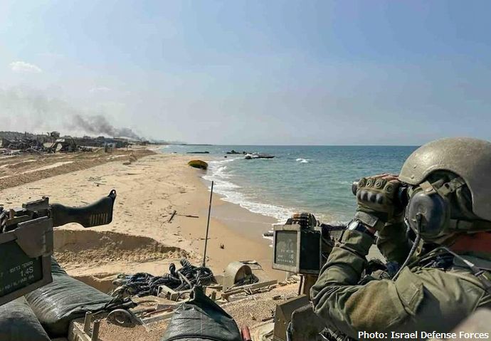 イスラエル軍「ガザを北部と南部に事実上二分した」と宣言…地上部隊が西側海岸線に到達か！