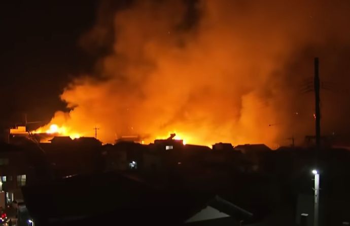 大分の大規模火災、被害は170棟以上に…県が自衛隊に災害派遣を要請へ！