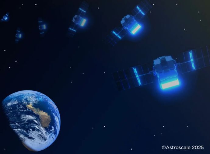 アストロスケール社「機動対応宇宙システム実証機」の試作を防衛省から受注！