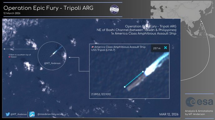 沖縄配備の米海兵隊第31海兵遠征部隊がイランに出撃！