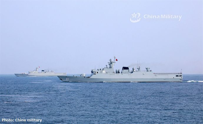 中国海軍艦船4隻、台湾周辺の四方にも常時展開…有事で米軍接近を阻止する狙いか！