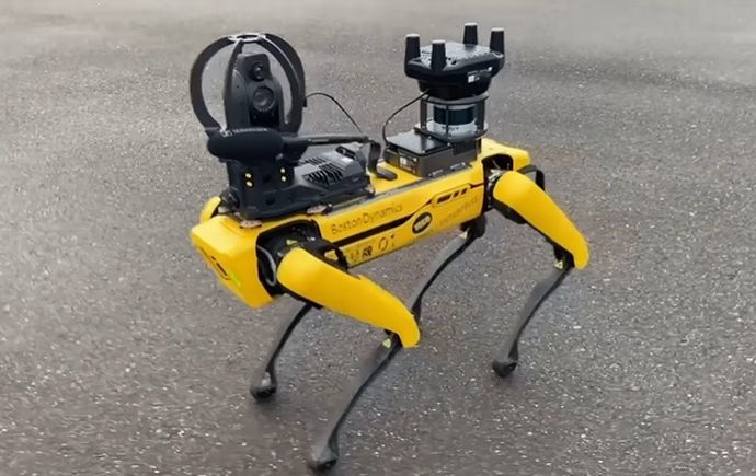 犬型AIロボット「Spot」が空港警備を代替、日本IBMが実証実験を公開！