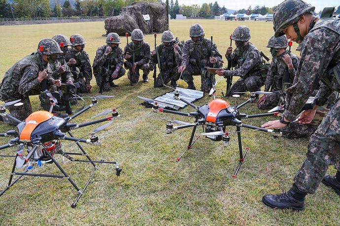 dronebots milik pemerintah korea selatan