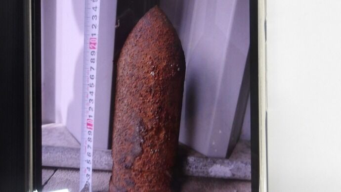 新築祝いで贈られたのは「砲弾」？処分方法に困り警察に通報…陸上自衛隊が回収！