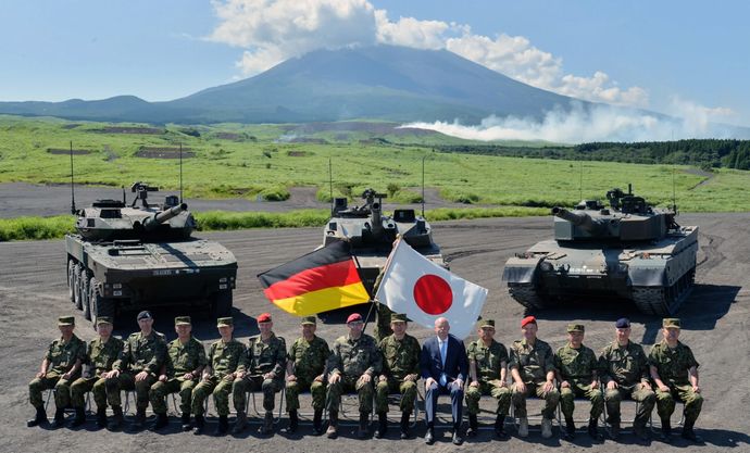 自衛隊とドイツ軍の「物品役務相互提供協定」参院で可決…燃料、弾薬などの物資を融通！