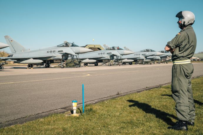 NATO合同演習「ラムシュタイン・フラッグ25」で各国の戦闘機が共演