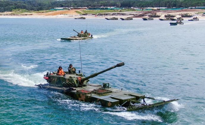 中国、台湾侵攻へロシアの教訓、全面奇襲で早期決着企図か…米海軍情報局前司令官が警告！