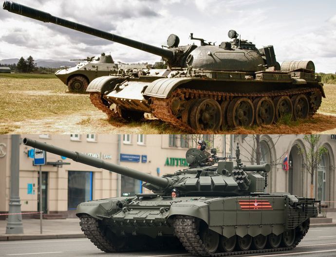 T-55戦車の出現で、びっくり箱やられメカ役だったT-72さんが貴重な最新鋭戦車に見えてきたぞ！