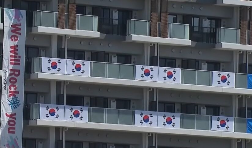 韓国選手村の対日横断幕 Ioc要請で撤去 政治的宣伝を禁止した五輪憲章に違反するとして ろいアンテナ 韓国選手村の対日横断幕 Ioc要請で撤去 政治的宣伝を禁止した五輪憲章に違反するとして ろいアンテナ