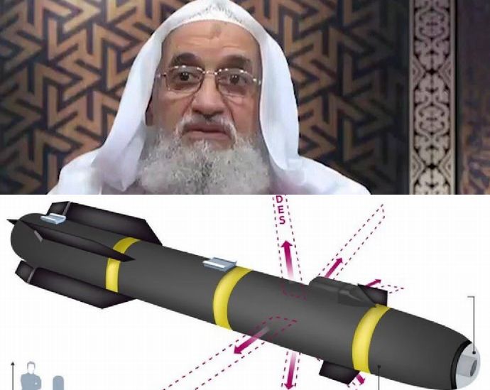 米、アルカイダ指導者ザワヒリ氏殺害に6枚の回転刃付きミサイル「R9X 忍者爆弾」を使用か！