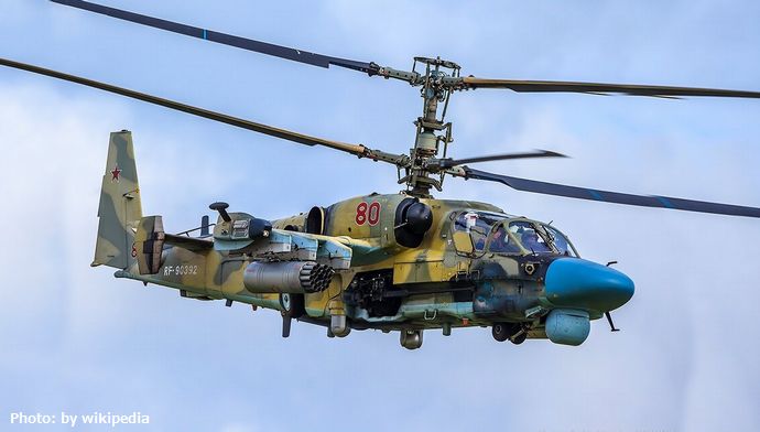 ロシア軍の攻撃ヘリKa-52は残り100機程度か、150機は残ってると思ってた！