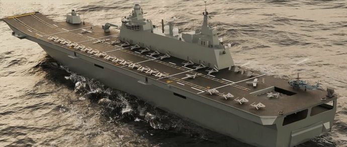 将来的にドローンの補給(充電と弾薬補充)ができる空中空母が必要？！