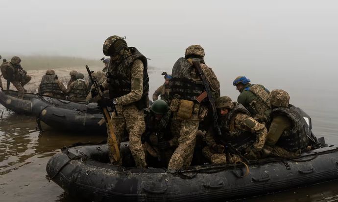 ウクライナ軍、ドニプロ川東岸への渡河作戦を実施…ロシア軍と激しい戦闘！