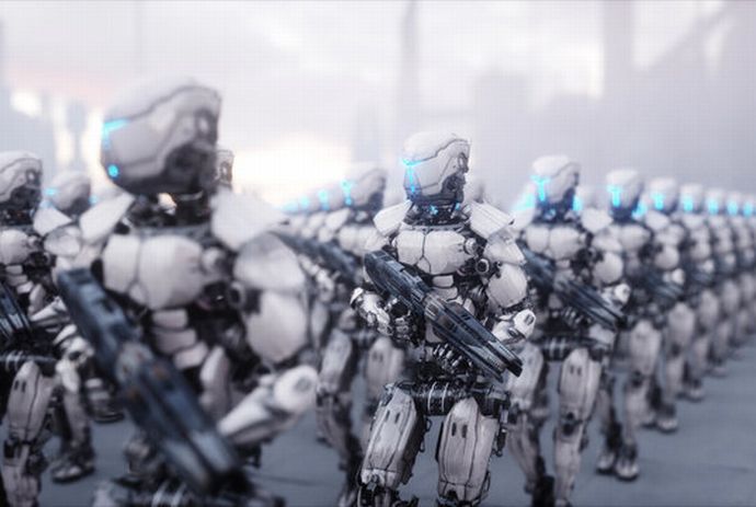 中国のロボット運動会見てるともう武器持って戦えそう！