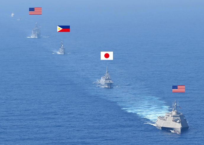 海自護衛艦「 やはぎ 」が米比主催多国間共同訓練「バリカタン25」に参加！