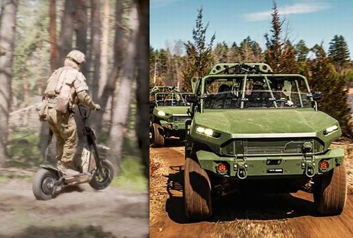 ウクライナ軍、電動キックボードを導入…米軍ハイブリッド車両「ISV」は不評！