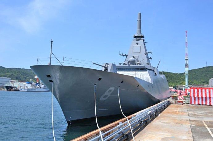 もがみ型護衛艦の8番艦「ゆうべつ」が完成し防衛省に引き渡し…三菱重工造玉野船所！
