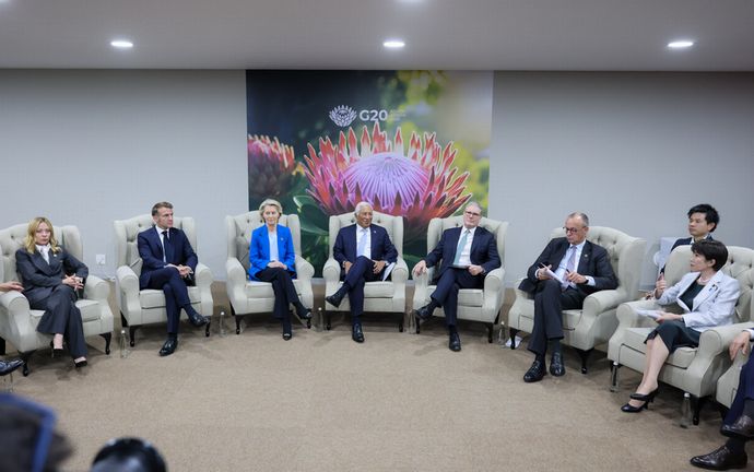 欧州、日本などの首脳が声明「ウクライナ脆弱化も」…米和平案に懸念表明！