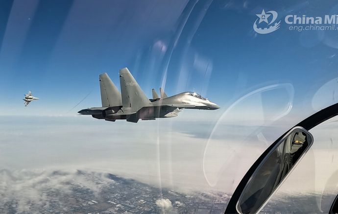 中国軍用機延べ6機が台湾海峡の中間線越え進入…総統就任式前日に！