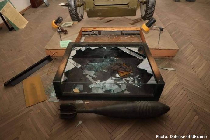 ウクライナ南部ヘルソン博物館職員、ロシア軍の略奪行為に衝撃！