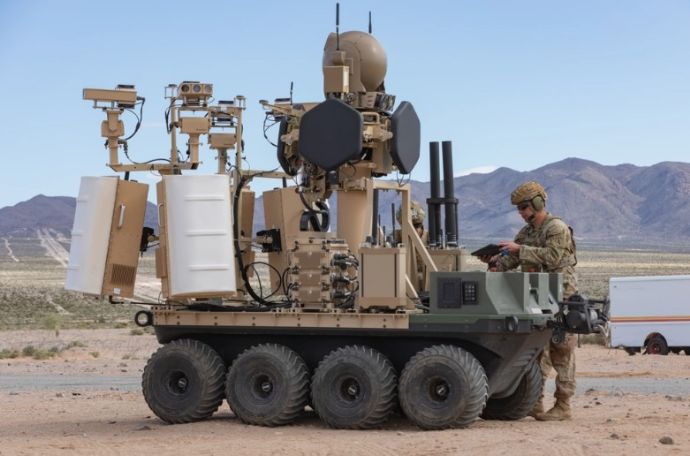 米陸軍が自律型兵器システム各種を用いた戦闘形式の実証訓練を実施！