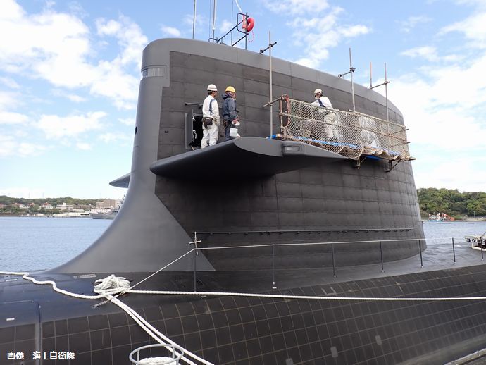 海自潜水艦「じんげい」の艦番号はどこに消えた？…これからは海の忍者として任務に！