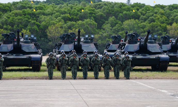 台湾武装は「台湾を売る」「台湾を破壊」…CGTN世論調査！