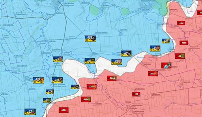 2026年2月から3月のザポリージャ戦線のウクライナ進軍のアニメーション！