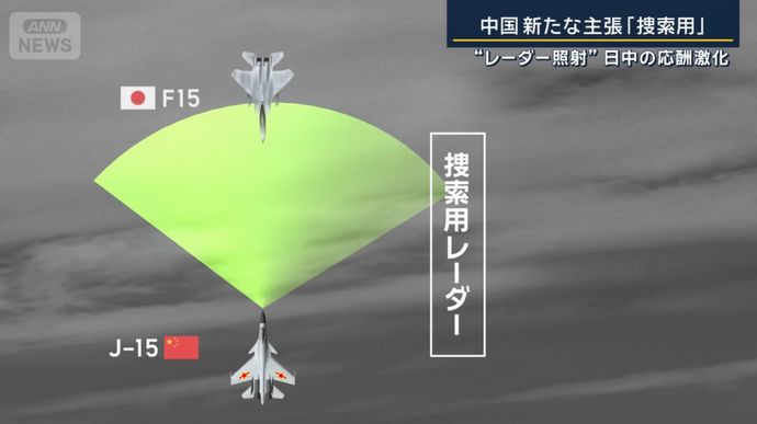中国「捜索レーダー起動」と主張、火器管制用か回答せず…応酬激化で今後どうなる？！